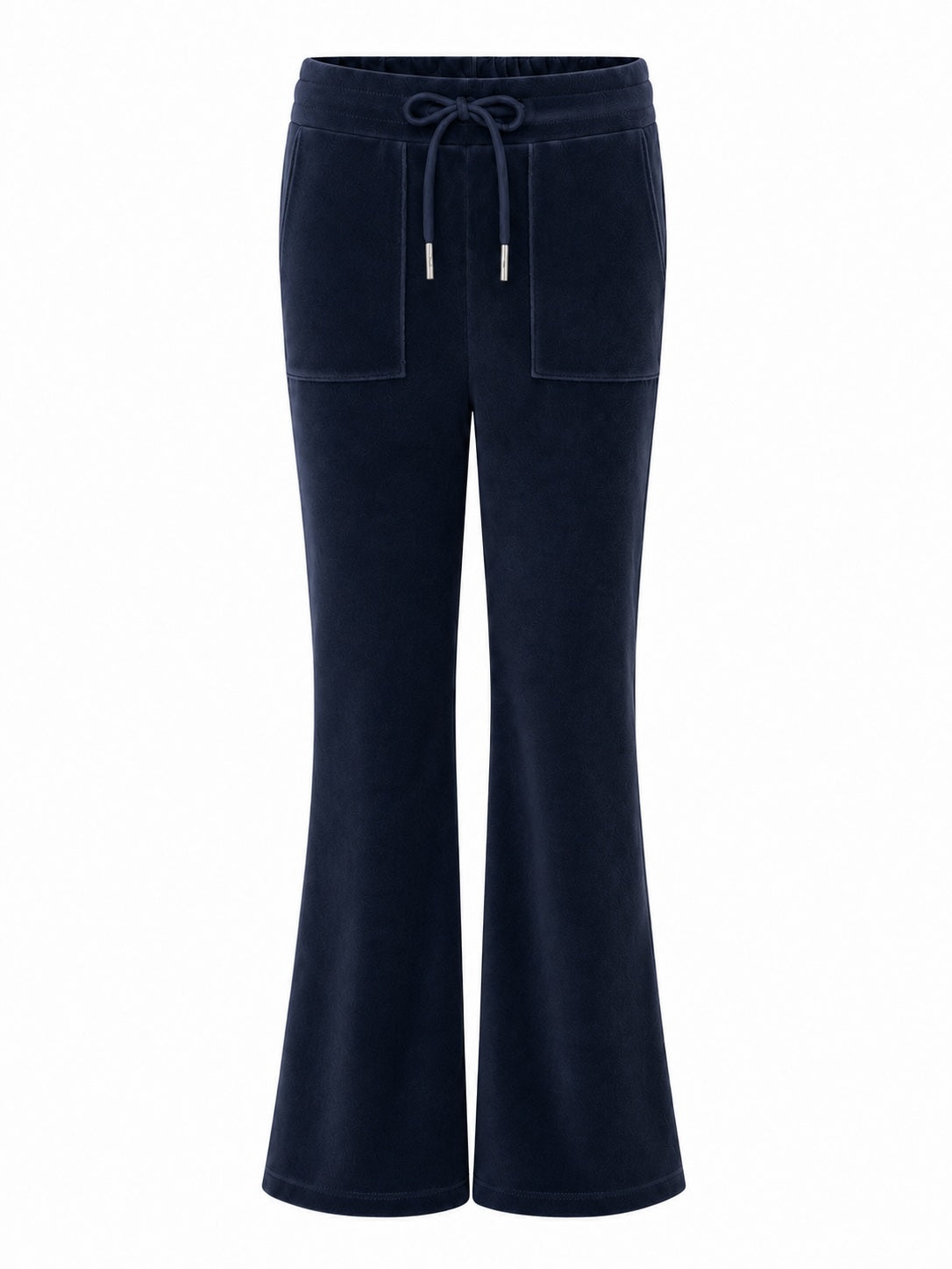Vilje & Ve - Hermine Velour Pants - Deep Navy - Jente - 6-12 år