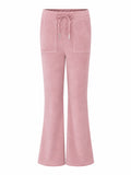 Vilje & Ve - Hermine Velour Pants - Soft Pink - Jente - 6-12 år