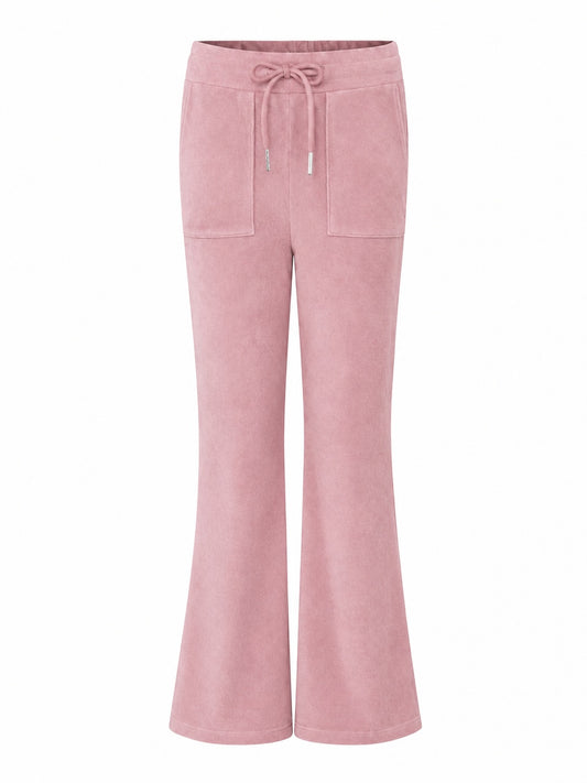 Vilje & Ve - Hermine Velour Pants - Soft Pink - Jente - 6-12 år