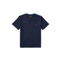Polo Ralph Lauren – T-skjorte med rød logo – Mørkeblå – Gutt – 8-20 år