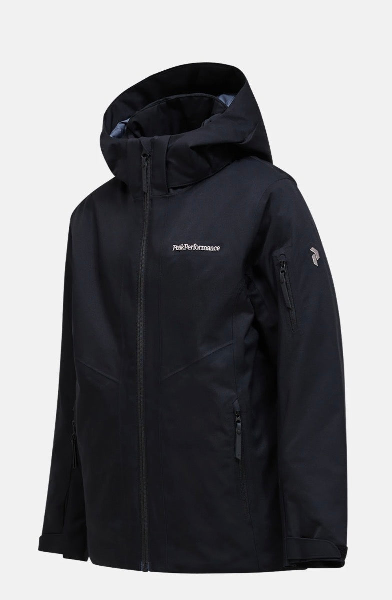 Peak - Jakke - Maroon - Unisex - Svart - str 150-170 cm