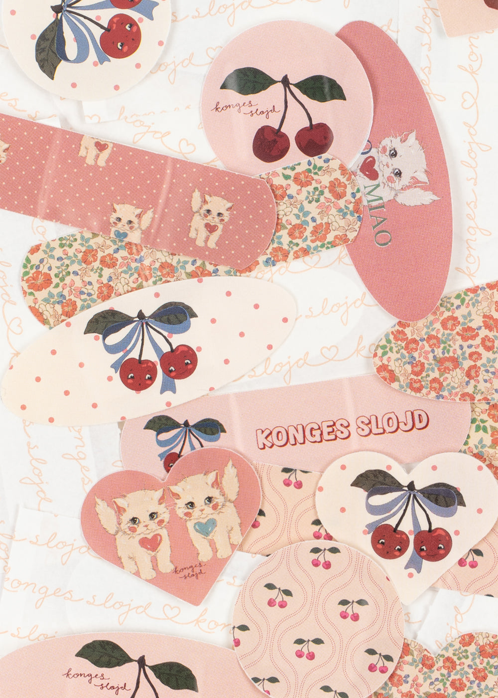 Konges Sløjd - Kiss and Comfort plaster - Pink mix