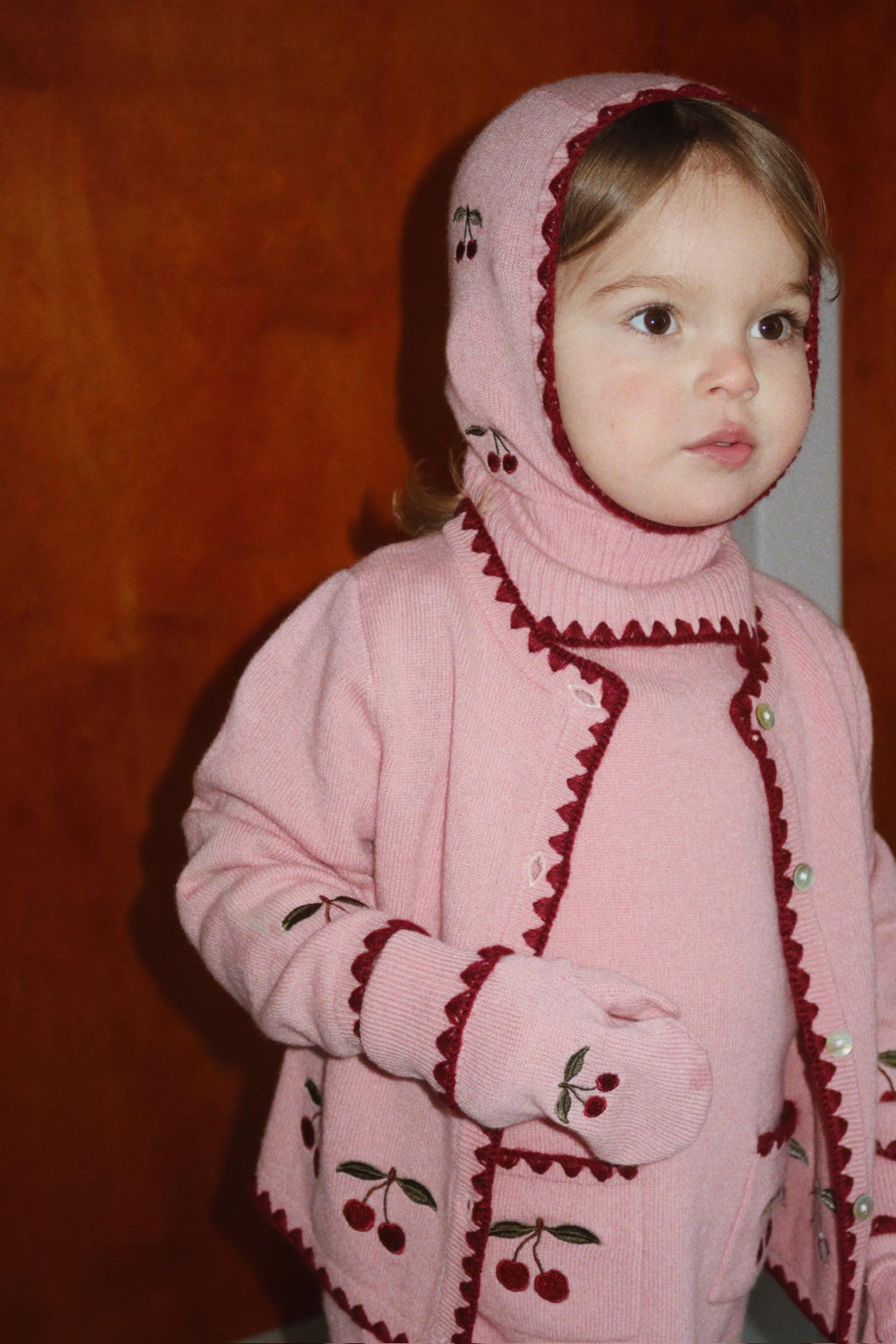 Konges Sløyd - Colette Cardigan - Rosa - Jente - 1-10 år
