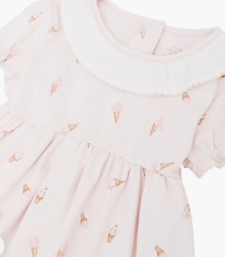 Livly - Ice cream baby  Dress - Rosa - Jente - 1-24 mnd