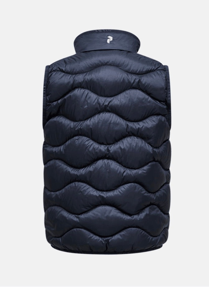 Peak Performance – Dunvest med andedunfyll – Blå – Unisex – 10-15 år