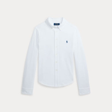 Ralph Lauren - Skjorte - Hvit - Gutt - strl. 8-18 år