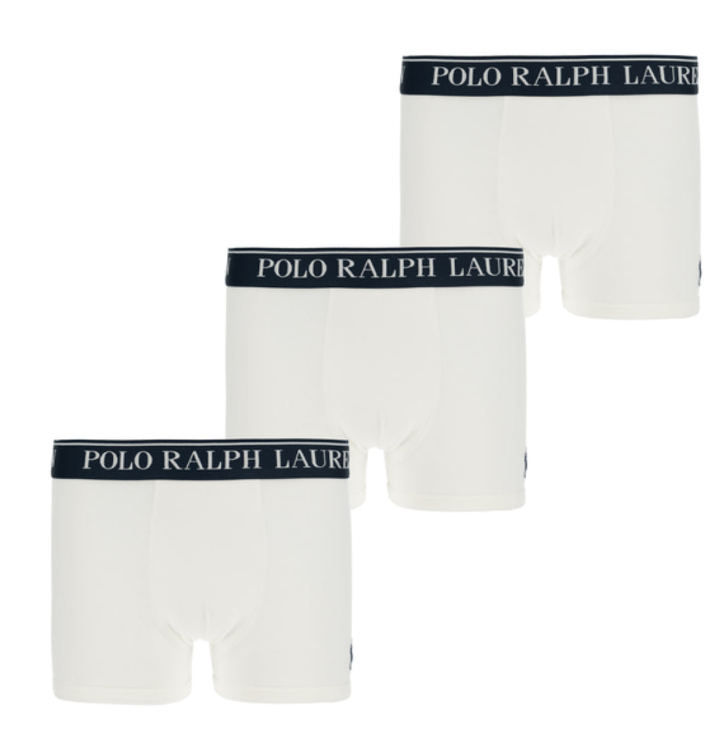 Polo Ralph Lauren – 3pk Boxer med logo i strikk – Hvit – Gutt – 11-15 år