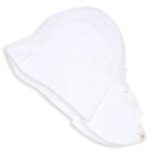 MP – Anne Summerhat med UPF 30+ – Hvit – Jente – 0-2 år