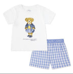Polo Ralph Lauren – Pyjamassett med shorts og T-skjorte – Jente – 5-14 år