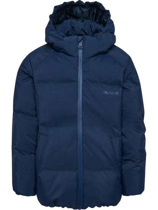 Hummel - All Weather Puffer Jacket - Blå - Gutt - 4-12 år
