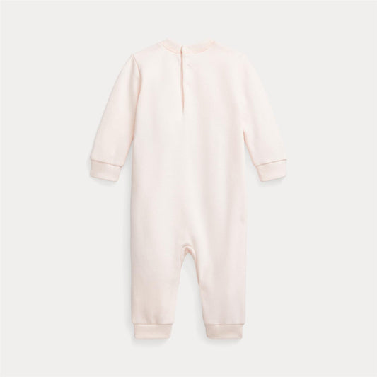 Ralph Lauren – Heldress med bamsemotiv – Rosa – Jente – 0–9 mnd