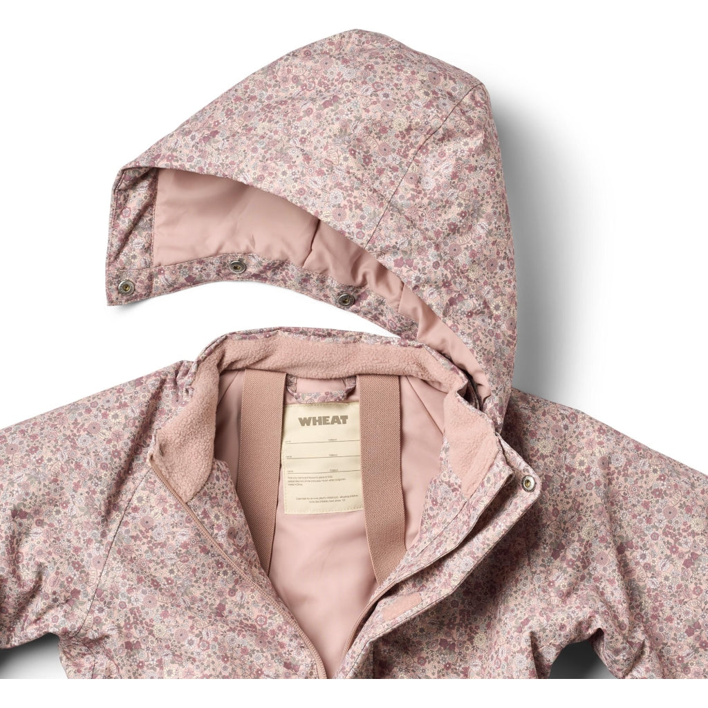 Wheat - Snowsuit Miko - Blomster - Jente - 4-6 år