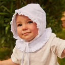 MP – Anne Kyse med rysjekant – Hvit – Jente – 0-2 år