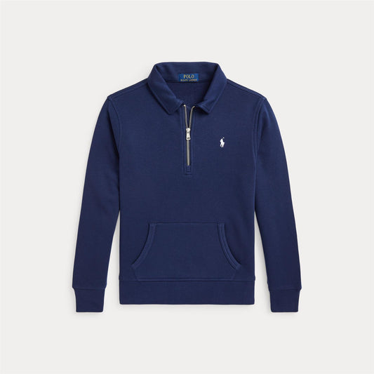 Polo Ralph Lauren - College 1/2-zip - Blå - Gutt - 10/12-18-20 år