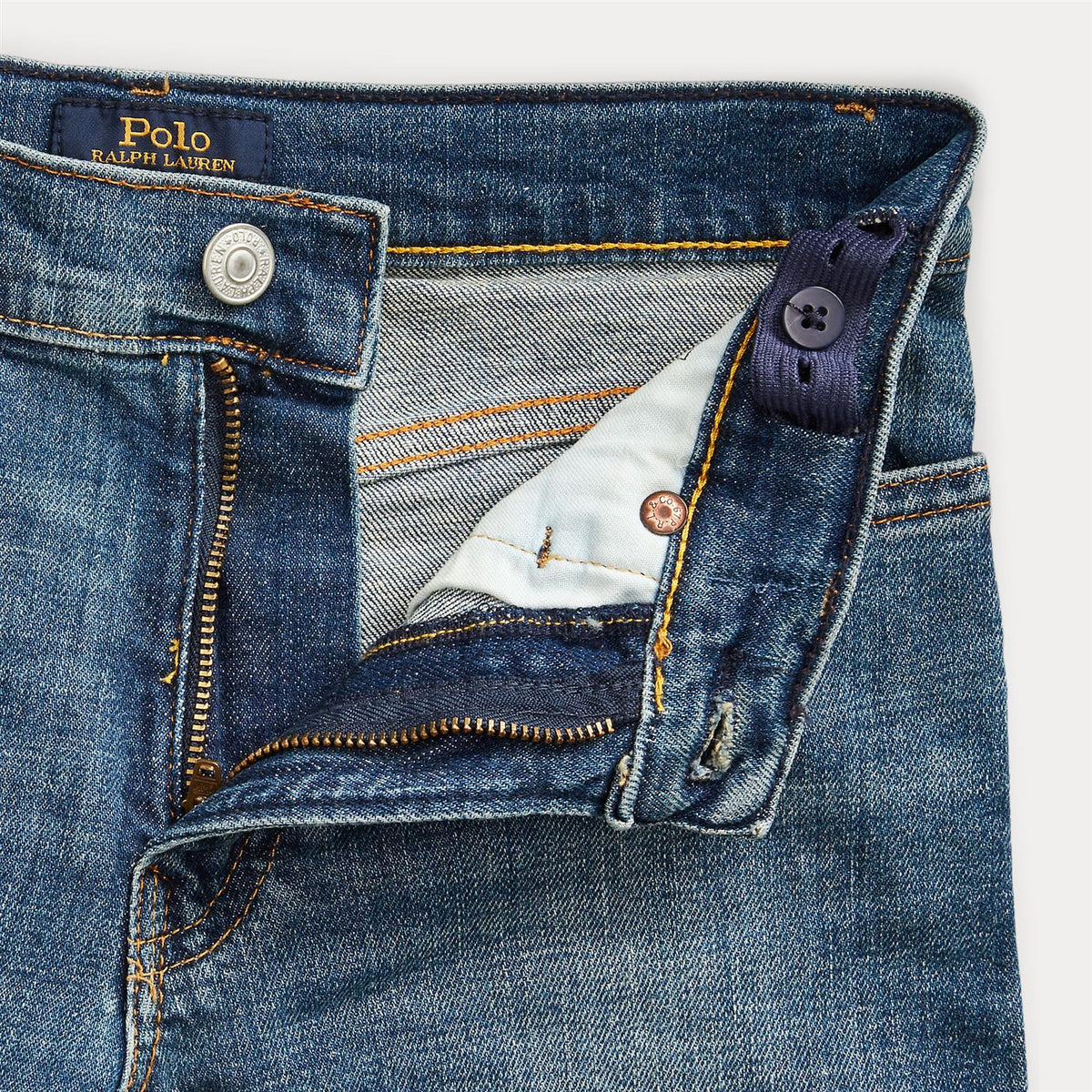 Polo Ralph Lauren – Sullivan-jeans – Blå – Gutt – 12-20 år