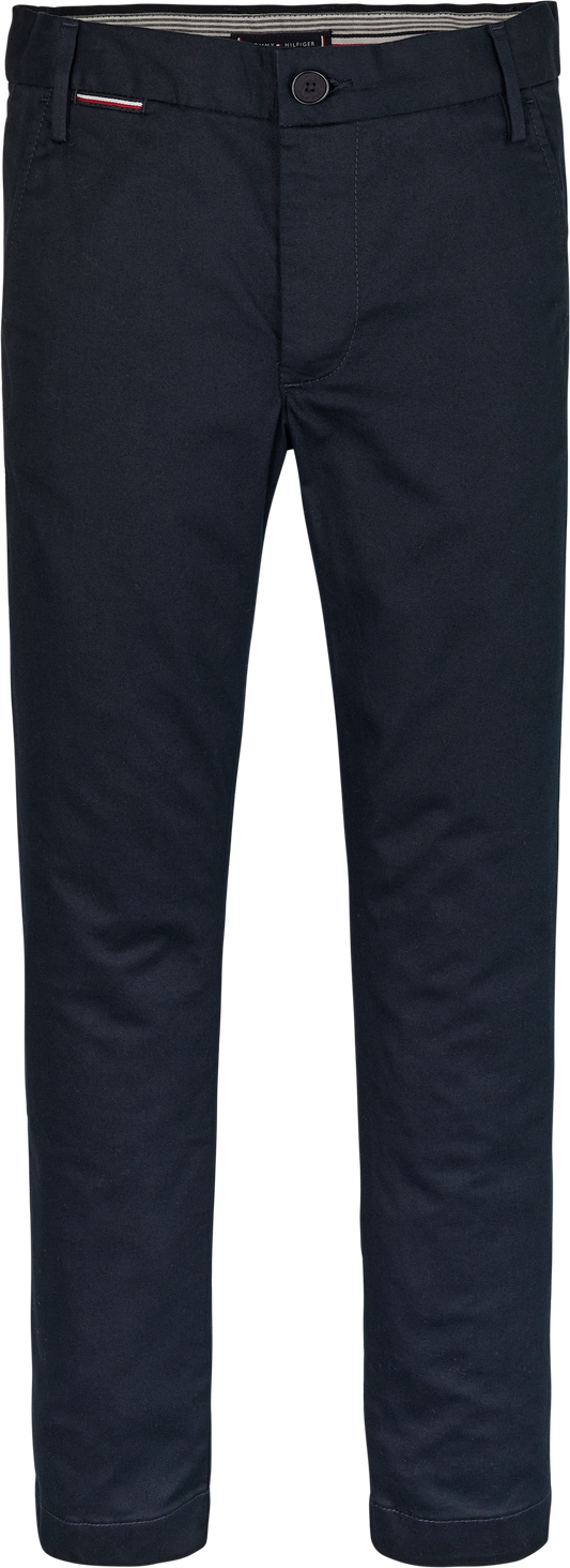 Tommy Hilfiger - Chino pant - Blå - Gutt - Str 6-7 år
