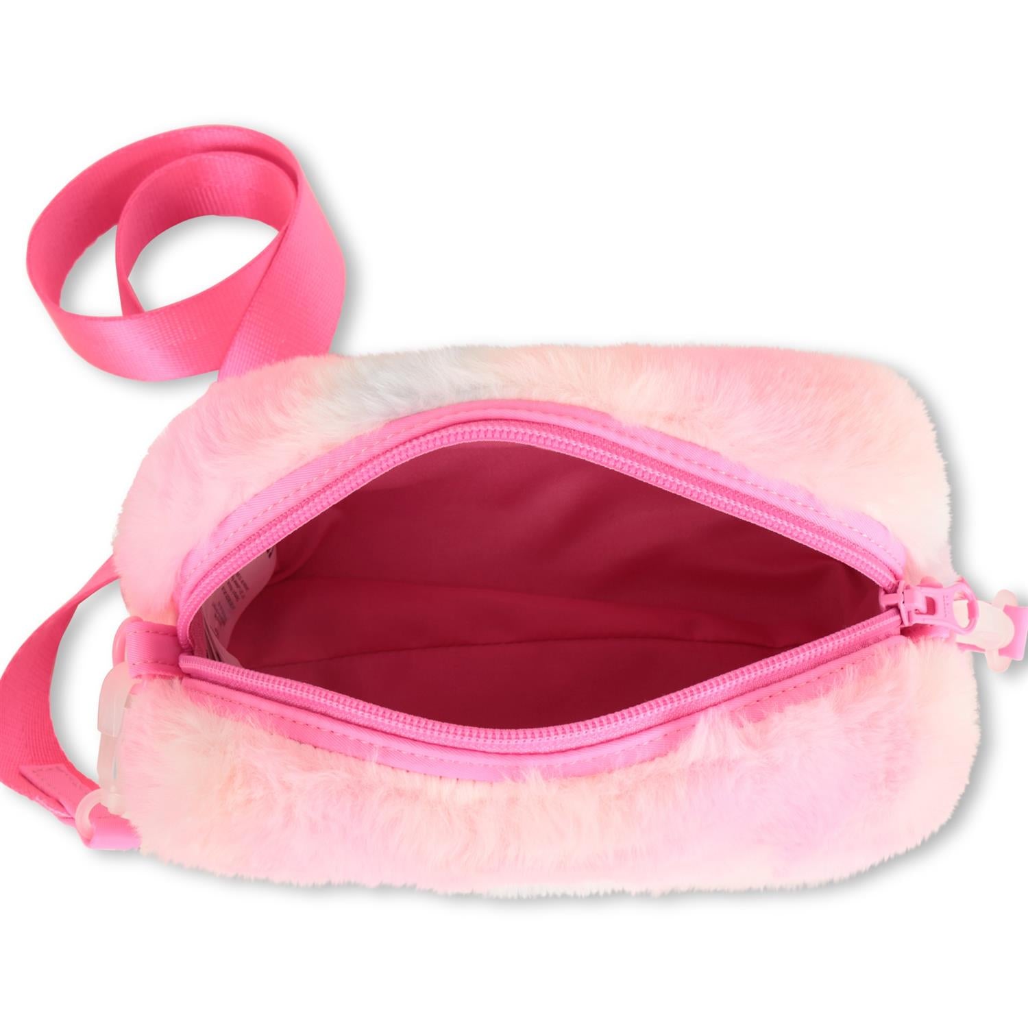 Billieblush rosa pelsveske med søte detaljer