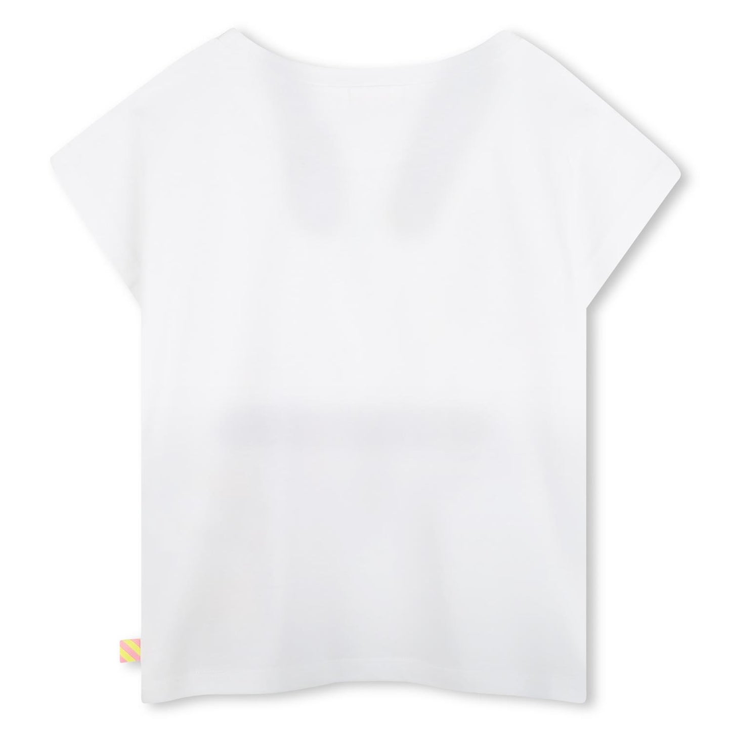 Hvit t-skjorte fra Billieblush med fargerikt LOVE-print