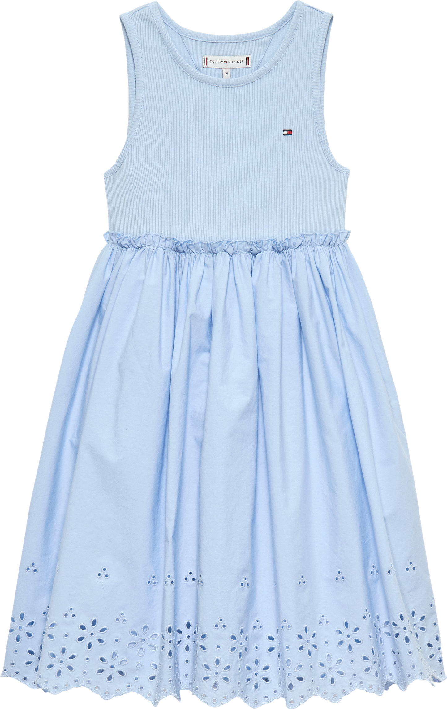 Tommy Hilfiger - Kjole - Blå - Jente - 8-14 år