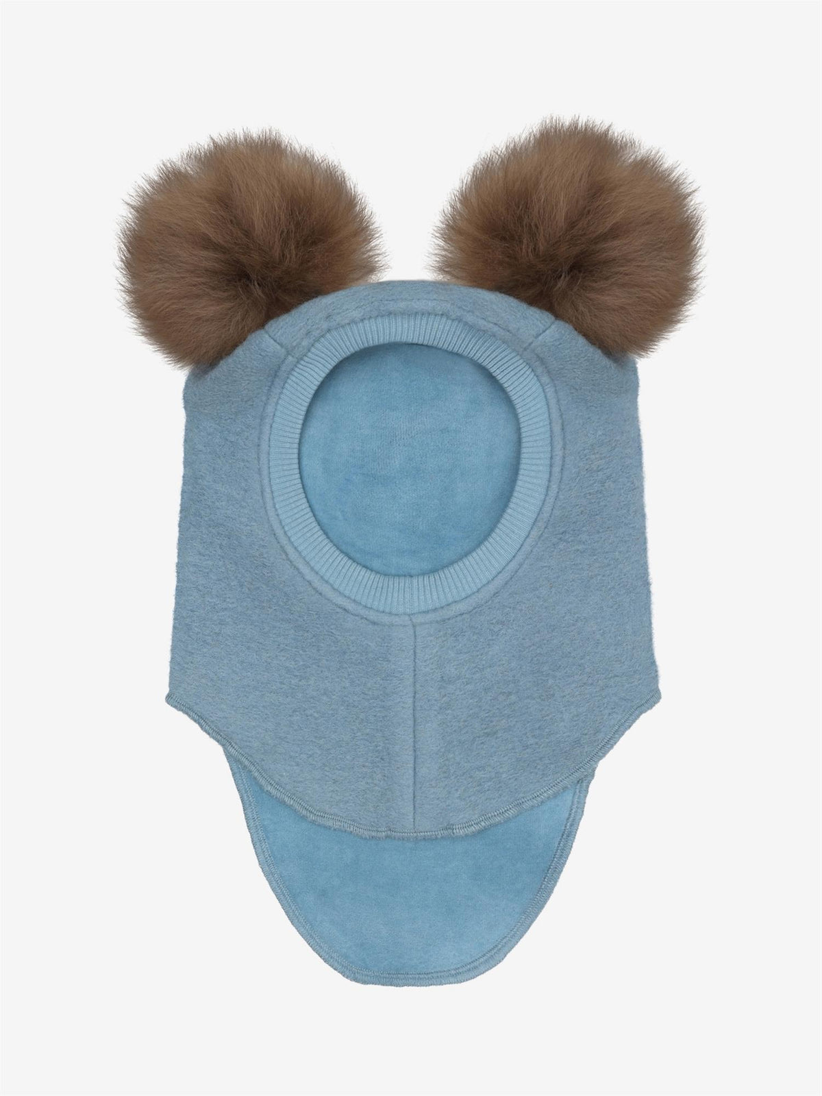 Huttelihut - Balaclava - Ull - Alpacca  dusker - Blå - Gutt - 1-4 år