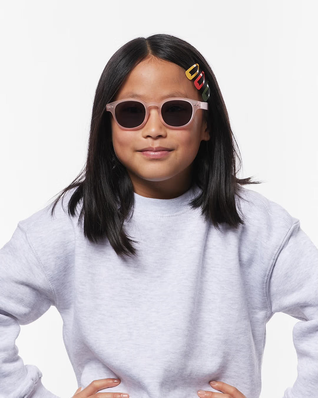Izipizi - Sunglasses - Rosa - Jente - 7-11år