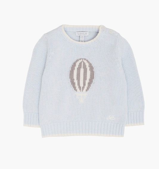 Livly – Air Balloon Sweater – Blå – Gutt – 0-2 år
