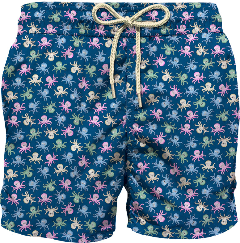 MC2 Saint Barth - Badeshorts - Gutt - Blå - 12-16 år