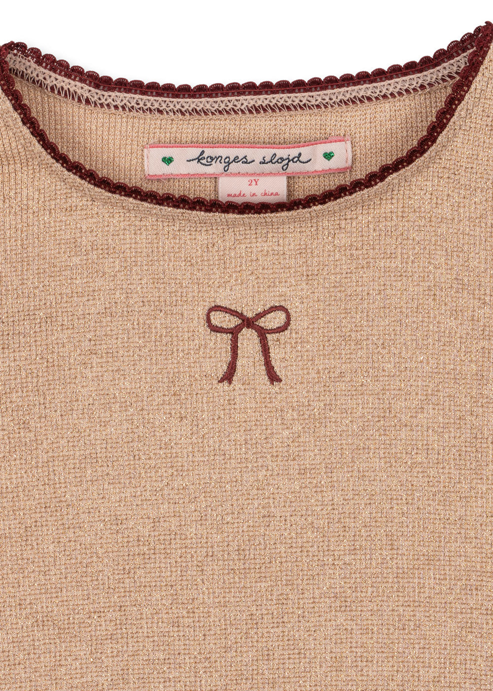 Konges Sløyd - Genser - Gull  - Jente -4-10 år