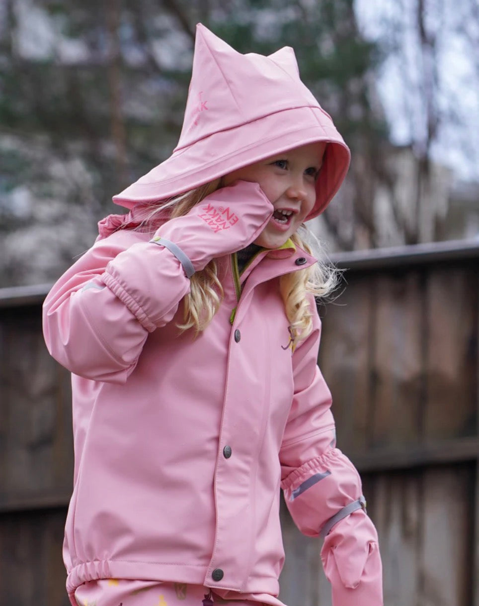 Kattnakken - Sydvest -  Unisex - 1-6 år - Gul