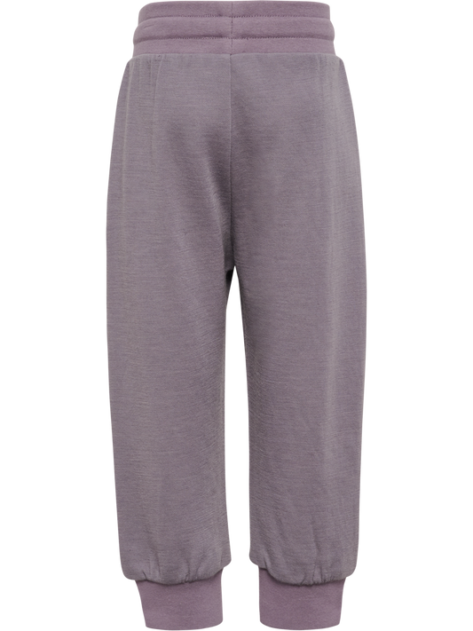 Hummel - Mini Wool Pants Bee - Lilla - Jente- 1-8 år