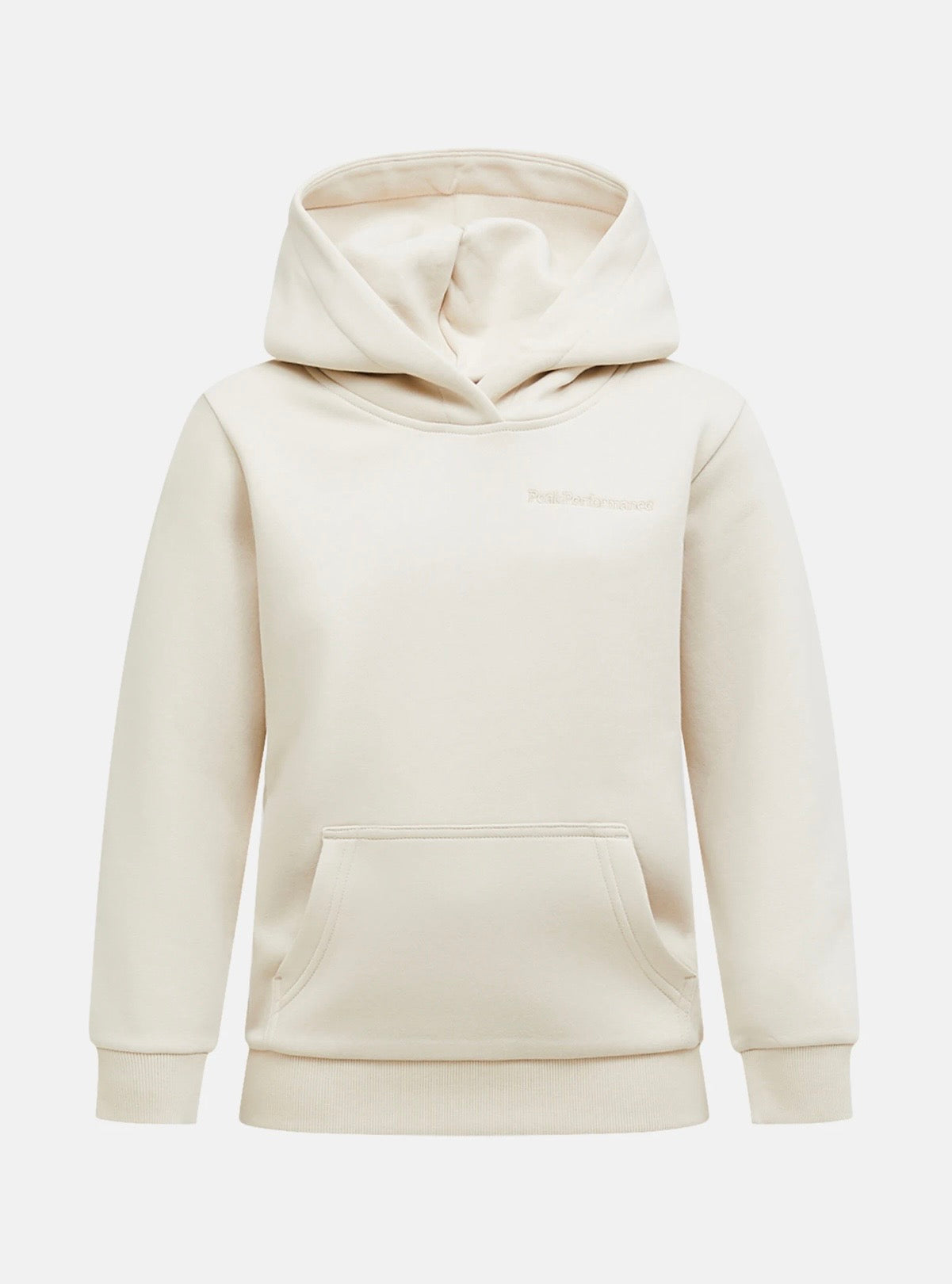 Peak Performance – Hettegenser med hette – Beige – Unisex – 10-15 år