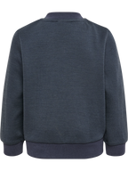 Hummel - Mini Wool Zip Jacket Bee - Blå - Gutt - 1-8 år