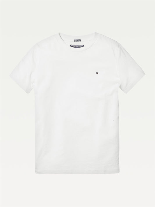 Tommy Hilfiger - Tskjorte  - Hvit - Unisex - 6-7 år