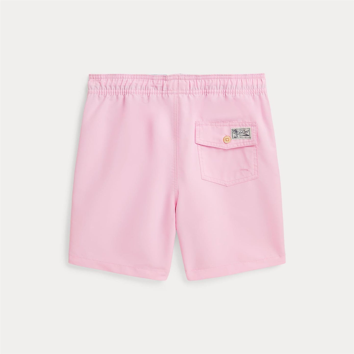 Polo Ralph Lauren – Badeshorts med brodert hest – Rosa – Gutt – 8-20 år