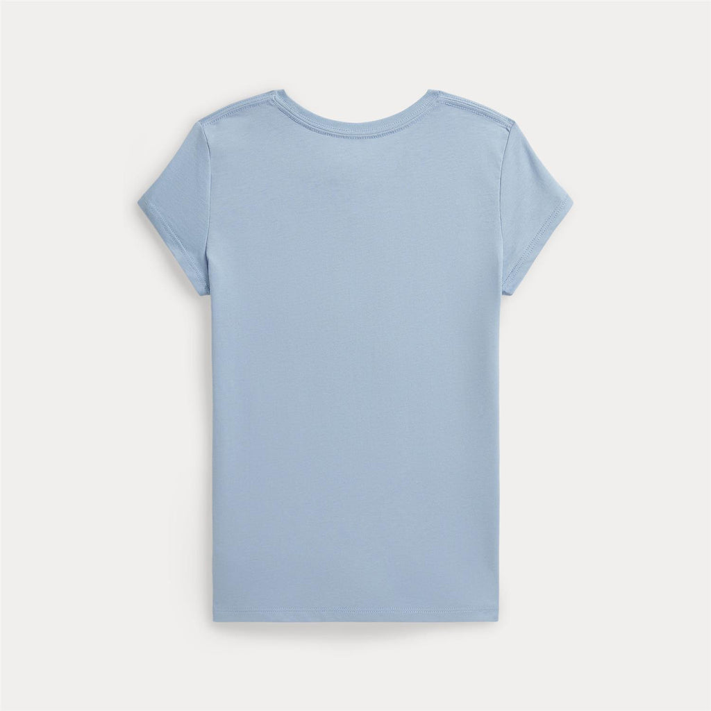 Polo Ralph Lauren – T-skjorte med bamsemotiv – Lysblå – Jente – 7-16 år