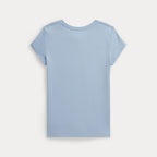 Polo Ralph Lauren – T-skjorte med bamsemotiv – Lysblå – Jente – 7-16 år
