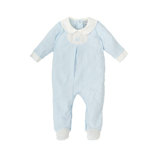 Babidu-  Sparkedrakt  - Lyseblå  - Gutt  - str. 1-6 mnd.