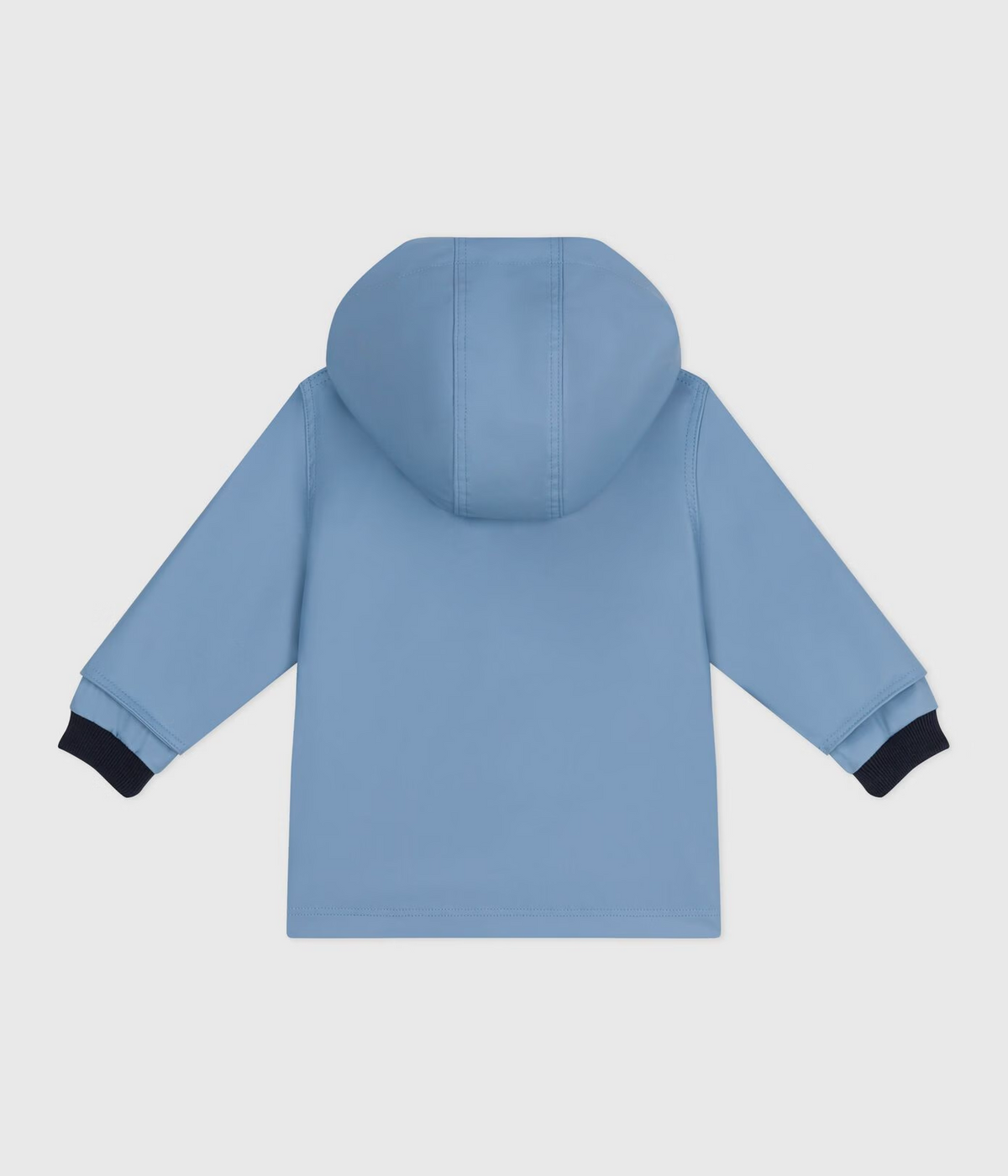 Petit Bateau – Regnjakke – Mellomblå – Gutt – 1-3 år
