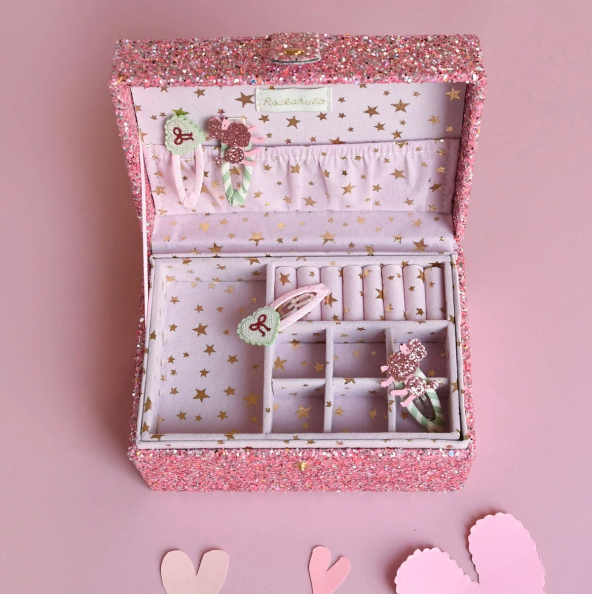Rockahula - Confetti Glitter Large Jewellery Box