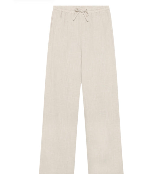 Grunt - Linbukse- Unisex -Sand - 8-14 år