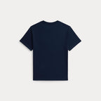 Polo Ralph Lauren – T-skjorte med stort bamsemotiv – Mørkeblå – Gutt – 8-20 år