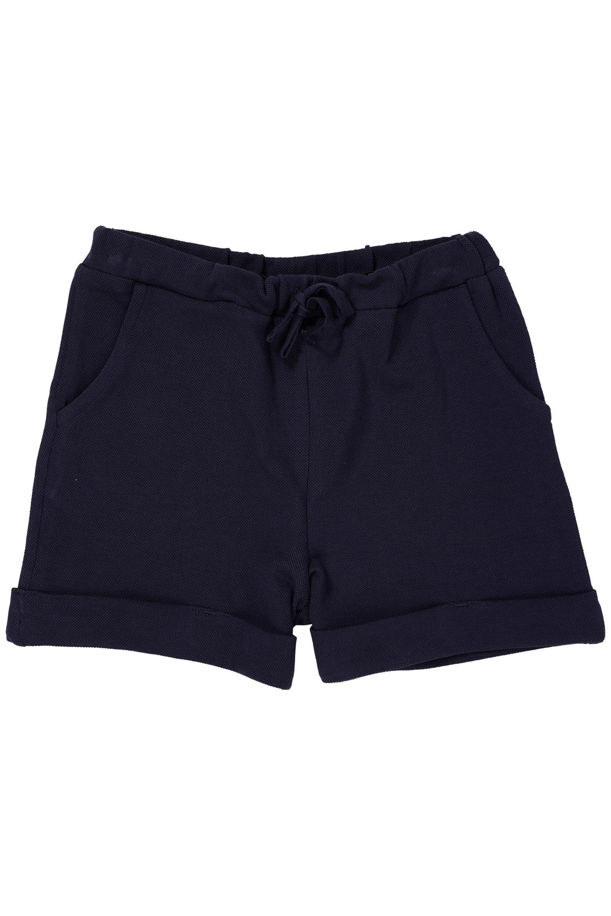 Marineblå piquetshorts fra Copenhagen Colors – Gutt 1–7 år.