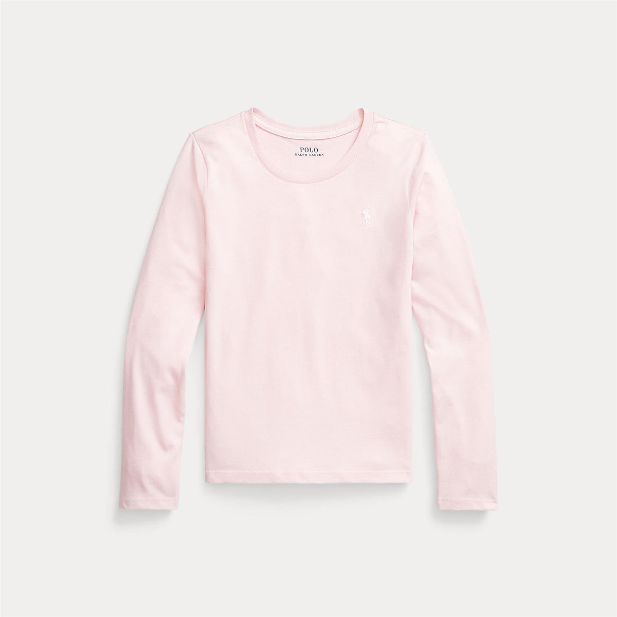 Polo Ralph Lauren – Tynn bomullsgenser – Rosa – Jente – 7-16 år