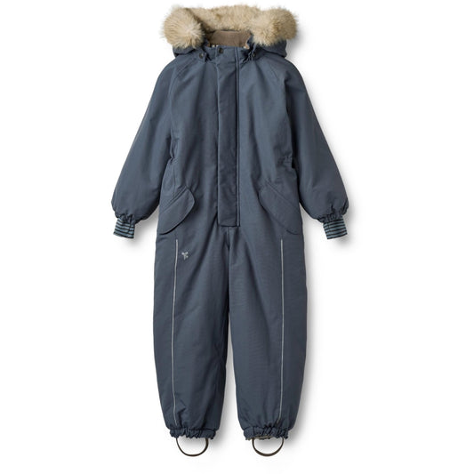 Wheat - Snowsuit Moe - Blå - Gutt - 4-5 år