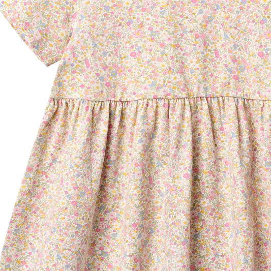 Wheat – Jersey Dress Anna med blomstermønster – Rosa – Jente – 3-10 år