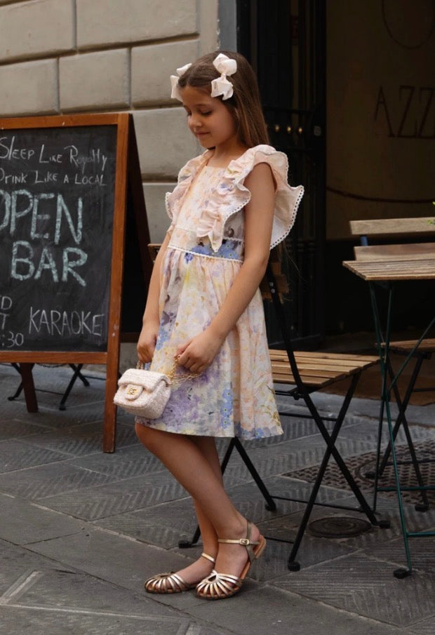 Prinsessefin - Florence  Dress - Blomstret - Jente - 4-16 år