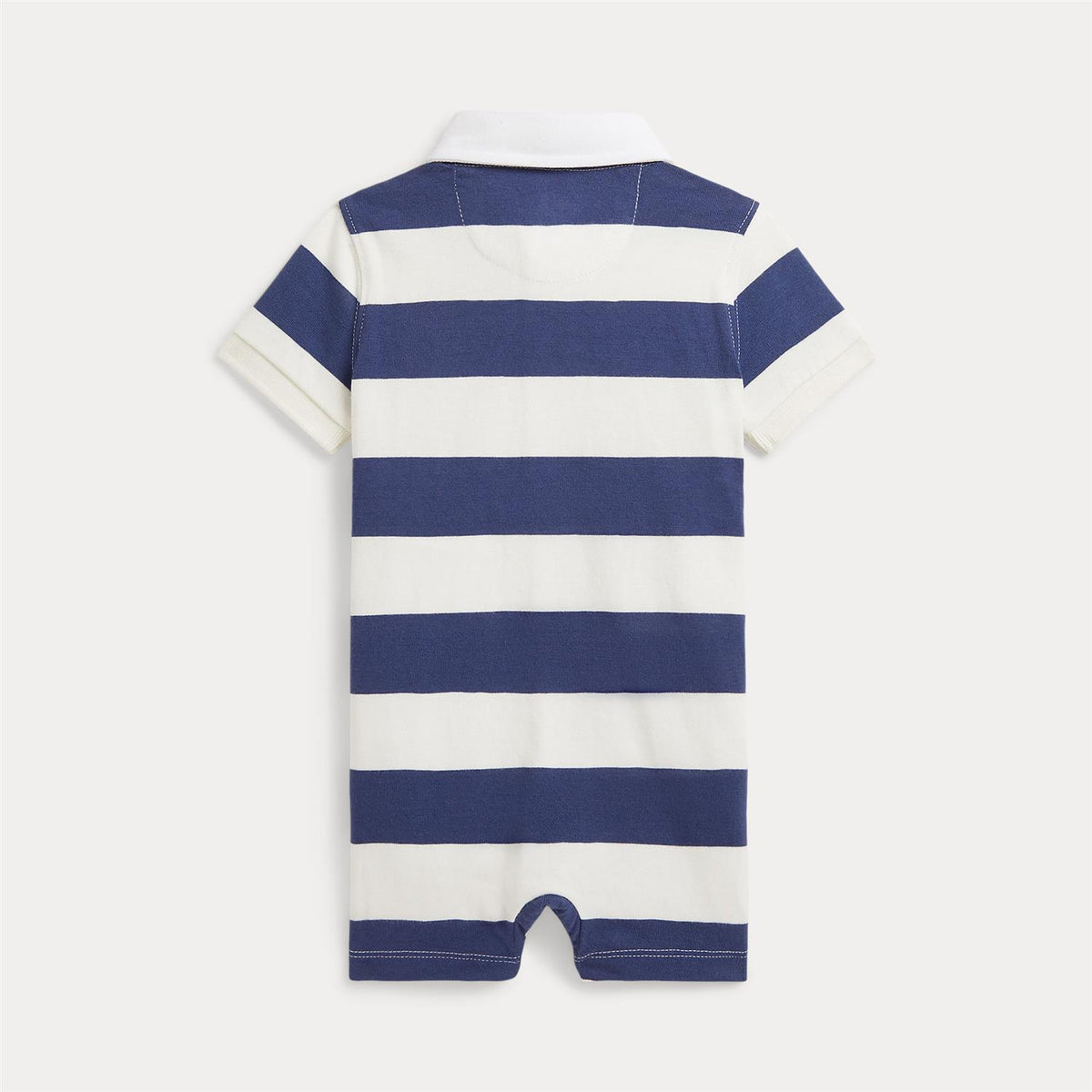 Polo Ralph Lauren – Soldrakt med striper – Blå/Hvit – Gutt – 0-1 år