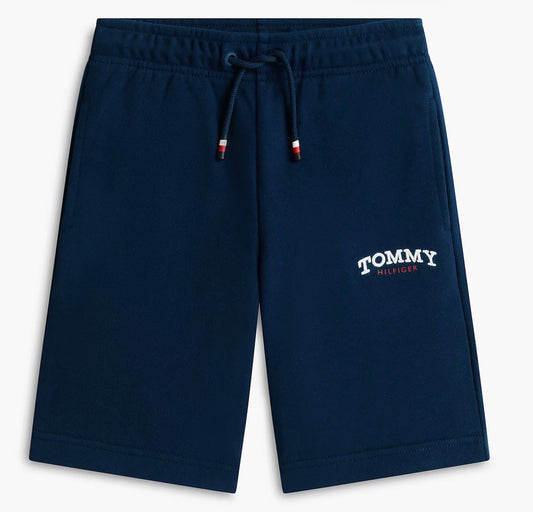 Tommy Hilfiger – Collegeshorts med blå farge – Gutt – 8-16 år