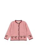 Konges Sløyd - Colette Cardigan - Rosa - Jente - 1-10 år