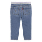 Levi's – Denimbukse med strikk i livet – Blå – Jente – 0-3 år